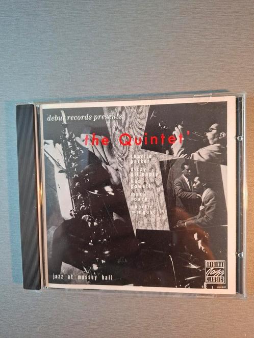 Cd. The Quintet. Jazz at Massey Hall., Cd's en Dvd's, Cd's | Jazz en Blues, Zo goed als nieuw, Jazz, Ophalen of Verzenden