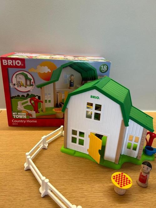 Brio Boerderij 30313, Kinderen en Baby's, Speelgoed | Houten speelgoed, Gebruikt, Overige typen, Ophalen