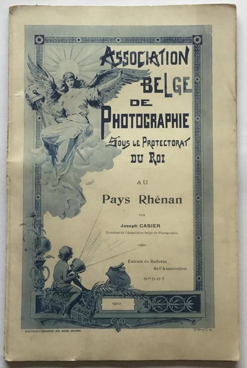 Joseph Casier – Au Pays Rhénan 1902, Antiek en Kunst, Antiek | Boeken en Manuscripten, Verzenden