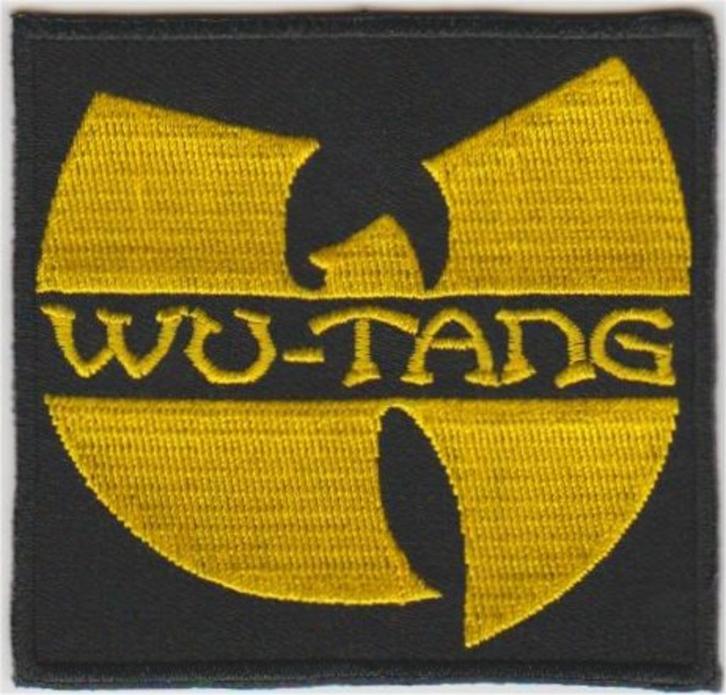 Wu-Tang Clan stoffen opstrijk patch embleem, Verzamelen, Muziek, Artiesten en Beroemdheden, Nieuw, Kleding, Verzenden
