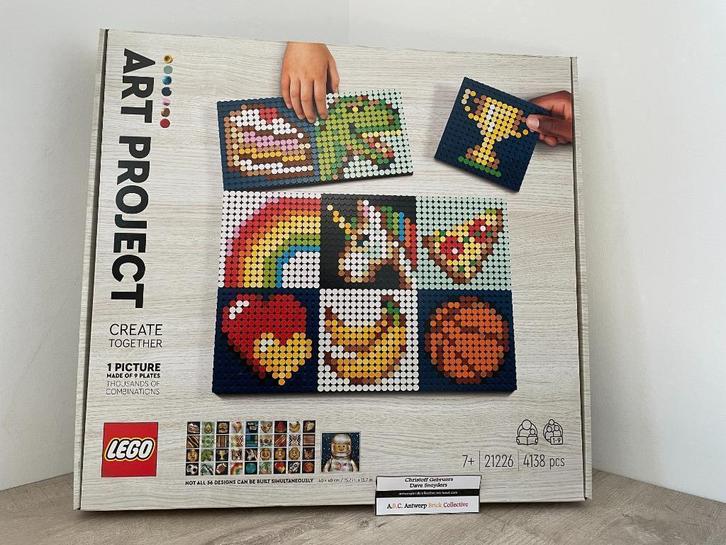 Lego Art - 21226 - Project Create Together, Kinderen en Baby's, Speelgoed | Duplo en Lego, Nieuw, Lego, Complete set, Ophalen