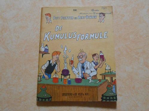 Piet Pienter en Bert Bibber 6 De Kumulusformule 1957  1 ste, Livres, BD, Comme neuf, Une BD, Enlèvement ou Envoi