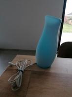 Vintage glazen Ikea lamp, Utilisé, Enlèvement ou Envoi