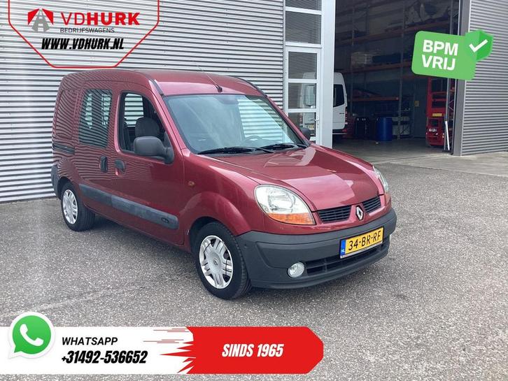Renault Kangoo Express 1.6 95 pk Aut. LPG EXPORT ONLY Handga, Auto's, Bestelwagens en Lichte vracht, Bedrijf, ABS, Airconditioning