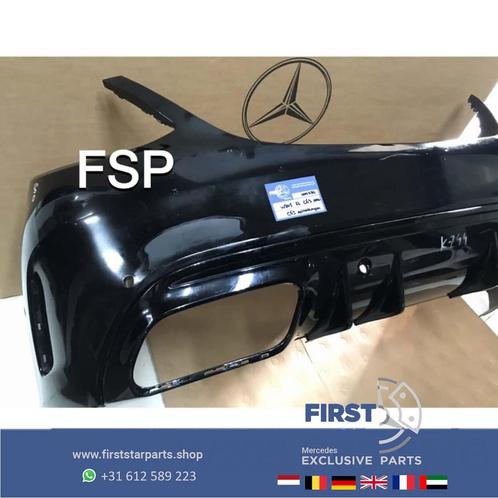 W205 S205 FACELIFT C63 AMG ACHTERBUMPER + DIFFUSER ZWART ORI, Auto-onderdelen, Carrosserie, Bumper, Mercedes-Benz, Achter, Gebruikt