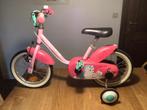 Kinderfiets 14 inch, Fietsen en Brommers, Fietsen | Kinderfietsjes, Ophalen, Zo goed als nieuw, B-Twin, Zijwieltjes