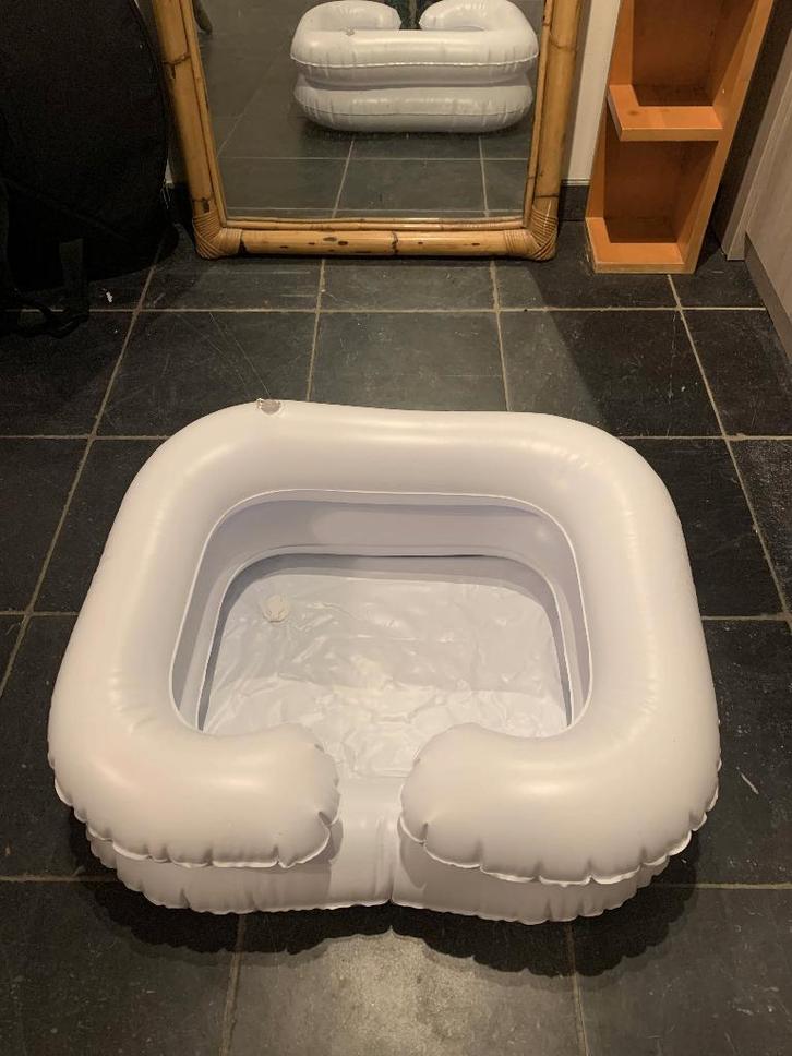 Opblaasbare haarwasbak, Handtassen en Accessoires, Uiterlijk | Haarverzorging, Gebruikt, Overige typen, Ophalen