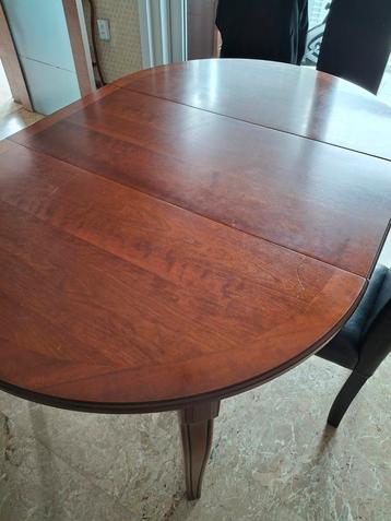 Table ronde et ovale quand l allonge est mise, Ophalen, Gebruikt, Ovaal
