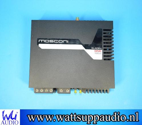 Mosconi ONE 120.2 2 kanaals / mono versterker / Gladen, Auto diversen, Autospeakers, Gebruikt, Ophalen of Verzenden