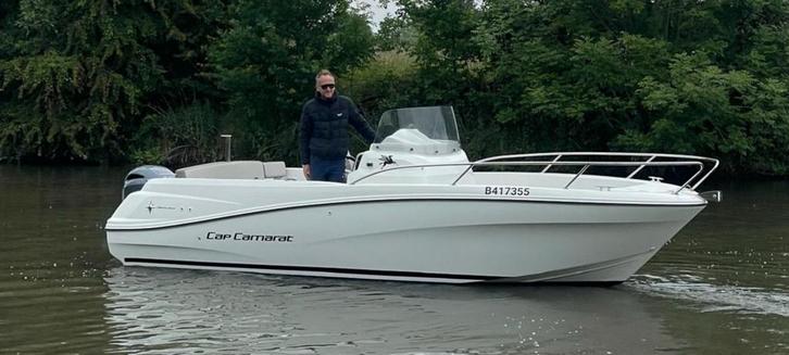 Jeanneau Cap Camarat 6.5 cc serie 2, Watersport en Boten, Speedboten, Zo goed als nieuw, Ophalen