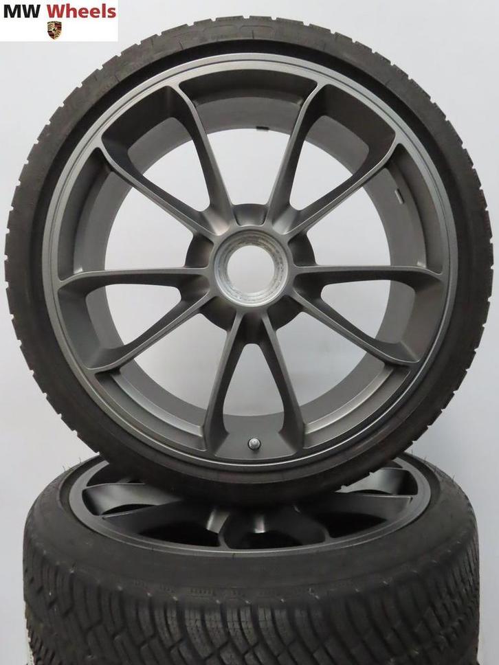 Originele Porsche 911 991 GT3 20 inch velgen winterbanden, Autos : Pièces & Accessoires, Pneus & Jantes, Pneus et Jantes, Pneus hiver