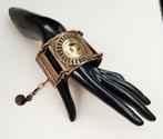 Prachtige vergulde bronzen Art Brut armband M.Buffet, Handtassen en Accessoires, Ophalen of Verzenden, Zo goed als nieuw