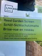 Rieten privacyscherm van 6 m/1 m, Ophalen of Verzenden, Nieuw