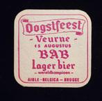 Bierviltje Aigle Belgica BAB Lager bier, Ophalen of Verzenden, Nieuw