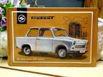 Metalen Reclamebord van Trabant in reliëf-(30x20cm)., Envoi, Panneau publicitaire, Neuf