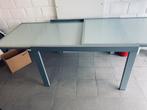 Glazen tuintafel kan ook binnenshuis, Tuin en Terras, Ophalen, Gebruikt
