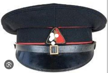 Gezocht: nsb hoofddeksel, Enlèvement ou Envoi, Autres, Casque ou Béret