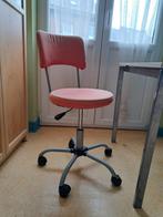 Chaise de bureau rouge, Huis en Inrichting, Bureaustoelen, Ophalen, Gebruikt, Rood, Bureaustoel