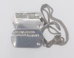 US WWII Army Nurse Corps, Flight Nurse dogtag set, Ophalen of Verzenden, Landmacht, Kleding of Schoenen