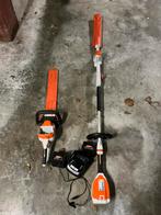 Stihl elektrische heggenscharen op batterij, Ophalen, Gebruikt, Accu