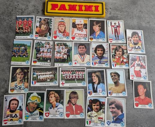 PANINI STICKERS SPORT SUPERSTARS EURO FOOTBALL 82 ANNO 1982, Hobby en Vrije tijd, Stickers en Plaatjes, Verzenden