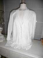 Grote maten, witte cardigan dames, xl., Ophalen of Verzenden