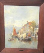 "Terugkeer naar de haven" - Karl Wagner, Antiek en Kunst, Ophalen