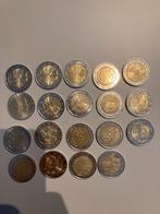 Diverse pièce de 2 euro, Timbres & Monnaies