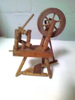 Spinnenwiel 23 cm., Hobby en Vrije tijd, Spinnewielen en Spinnen, Ophalen of Verzenden, Zo goed als nieuw, Spinnewiel