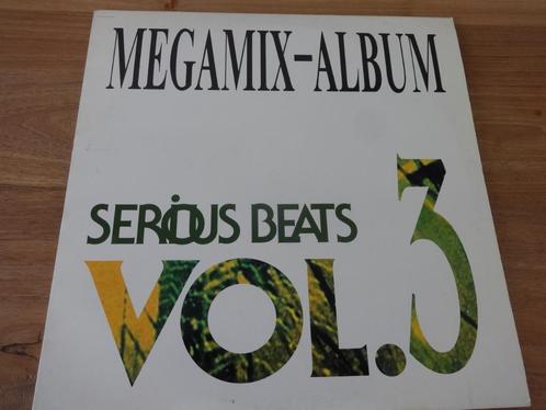 LP Vinyl SERIOUS BEATS Vol 3 Megamix-Album, Cd's en Dvd's, Vinyl | Dance en House, Zo goed als nieuw, Dance Populair, 12 inch