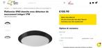 2x Plafondlamp Fantasia, Ophalen of Verzenden, Nieuw, Kunststof