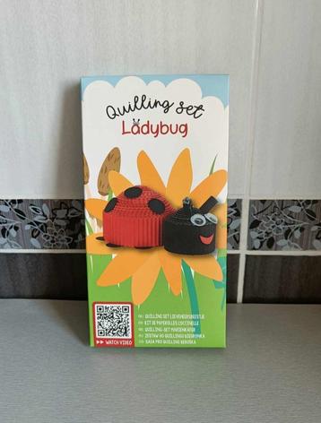 Quilling set - Lieveheersbeestje - Ongeopend - Kinderen - €3 beschikbaar voor biedingen