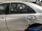 MERCEDES S W220 Zilver 744 links achter deur 1998-2005, Enlèvement ou Envoi, Utilisé, Mercedes-Benz, Porte