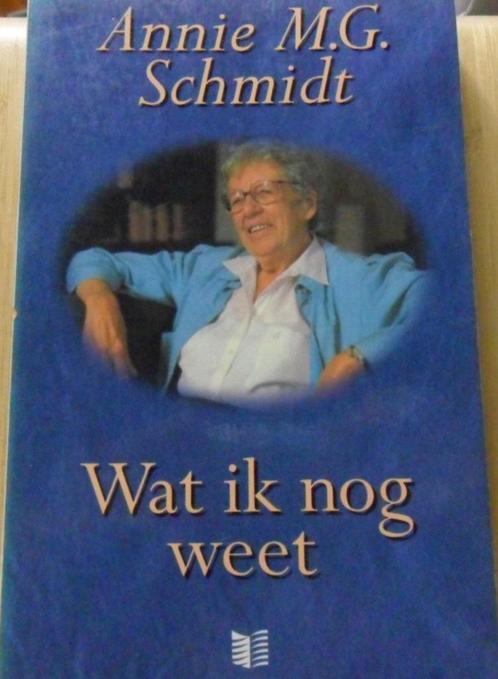 Wat ik nog weet, Annie M.G. Schmidt, Boeken, Biografieën, Zo goed als nieuw, Ophalen of Verzenden