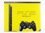 PS2 Slim Console Charcoal Black (SCPH-70004 CB) + Dualshock, Overige genres, 2 spelers, Ophalen of Verzenden, Zo goed als nieuw