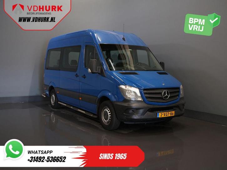 Mercedes-Benz Sprinter 213 2.2 CDI Aut. L2H2 9 Persoons EXPO, Auto's, Bestelwagens en Lichte vracht, Bedrijf, ABS, Airconditioning