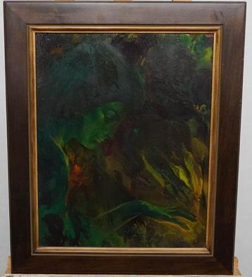Schilderij op paneel, gesigneerd Silvain beschikbaar voor biedingen