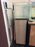 Titel: Kubus aquarium 40x40x40 cm - 64 liter met kast, Enlèvement, Comme neuf, Aquarium vide