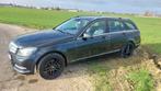 Mercedes C180  m, Auto's, Euro 5, Zwart, Zwart, 5 deurs