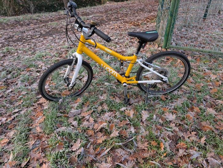 kinder fiets Woom go 4, Fietsen en Brommers, Fietsen | Kinderfietsjes, Gebruikt, 16 tot 20 inch, Ophalen