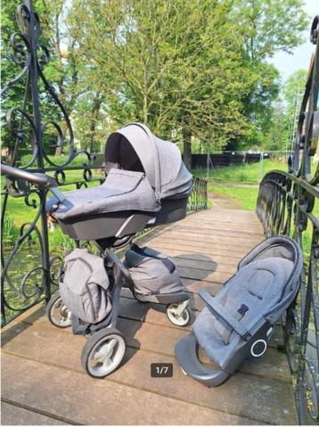 Stokke xplory kinderwagen Grey Melange disponible aux enchères