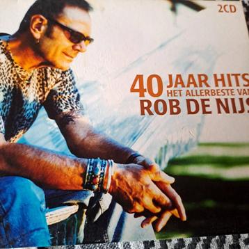 40 jaar hits het allerbeste van rob de nijs 2disc 2eu beschikbaar voor biedingen