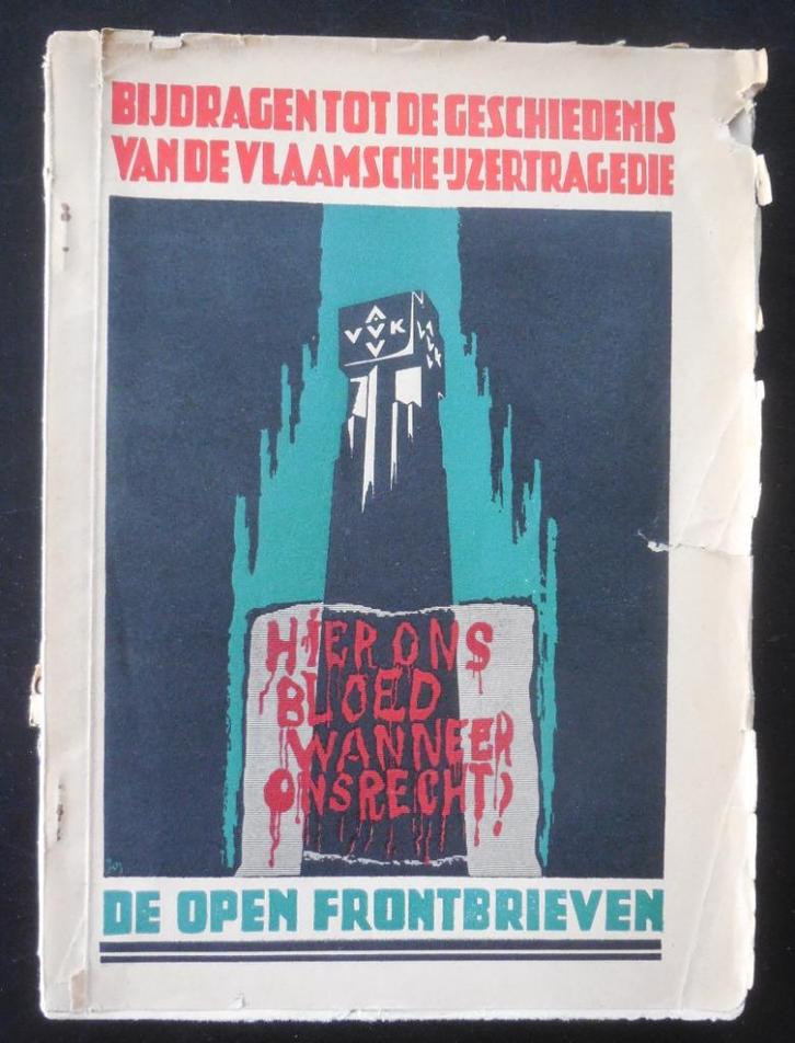 Bijdragen tot de Geschiedenis der Vlaamsche IJzertragedie, Boeken, Oorlog en Militair, Gelezen, Ophalen of Verzenden