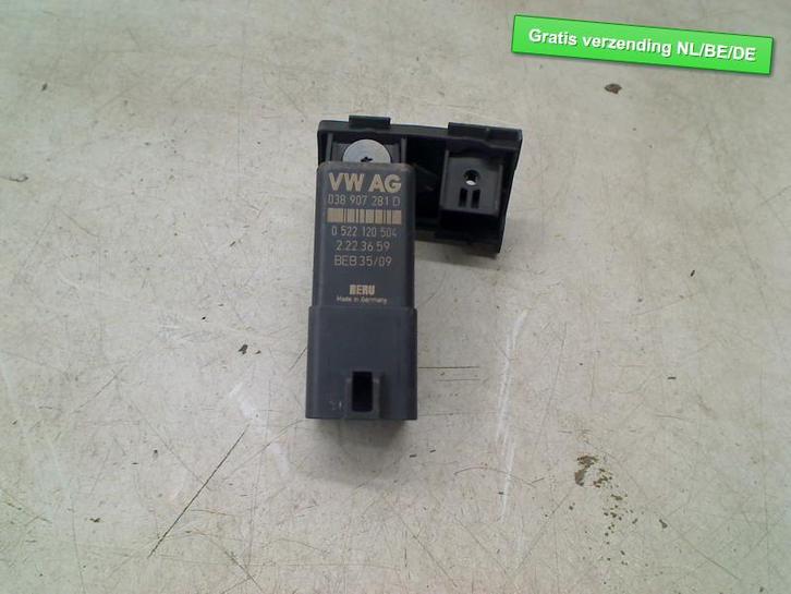 VOORGLOEI RELAIS GOLF 6 Golf VI (5K1) (038907281D), Auto-onderdelen, Elektronica en Kabels, Volkswagen, Gebruikt