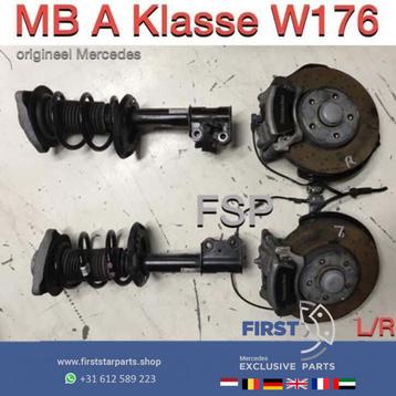 W176 complete veerpoot Mercedes A Klasse / fusee schokdemper beschikbaar voor biedingen