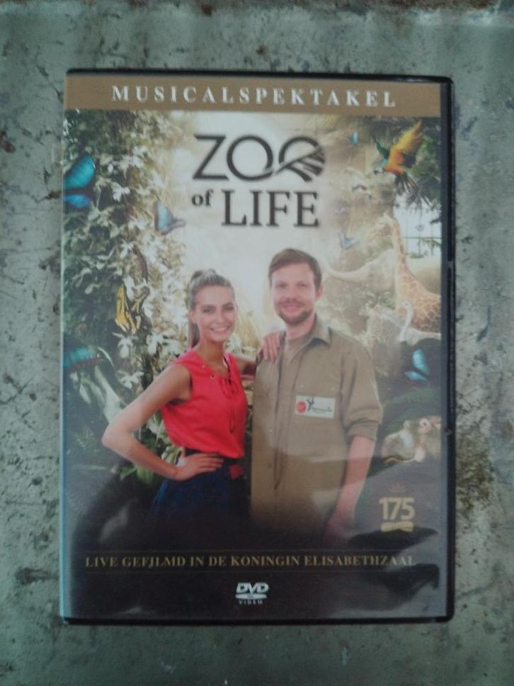 Zoo of life (Jelle Cleymans), Cd's en Dvd's, Dvd's | Nederlandstalig, Zo goed als nieuw, Muziek, Alle leeftijden, Verzenden