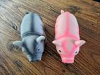 2 knorrende biggetjes, Dieren en Toebehoren, Ophalen, Zo goed als nieuw