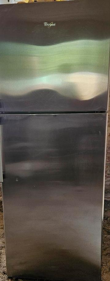Réfrigérateur Whirlpool avec congélateur, Electroménager, Enlèvement, Comme neuf