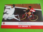 wielerkaart 1971 team dreher  domenico de lillo  signe, Envoi, Comme neuf