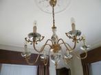 OUDE LUSTER MET PORCELEIN, Antiek en Kunst, Ophalen